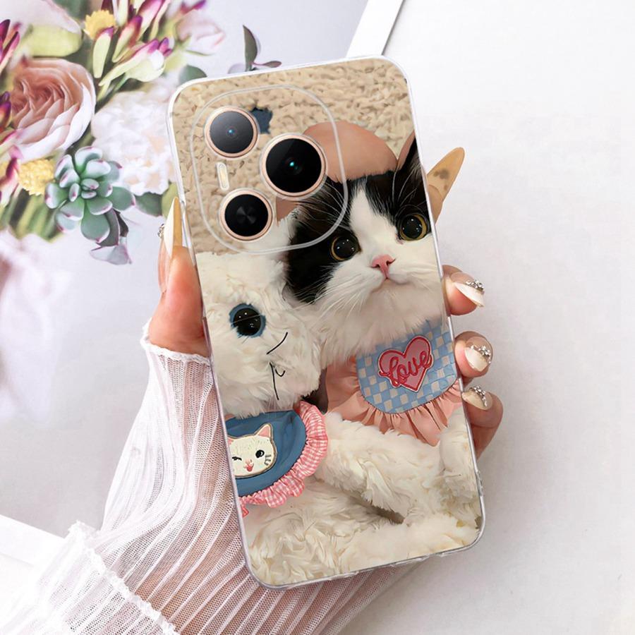 

Case For Honor Power2 SER-AN00 Cute Cat design Pattern TPU Simplicity Shell For HonorPower Power 2 SER-AN00 Phone Coque Honor Power