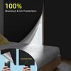 Copertura Oscurante 100% Tende Oscuranti Blocco Luce Più Oscuro Pellicola Privacy Anti Sguardo Casa Casa Vetro Colorato Tessuto Tenda Portatile Camera da Letto