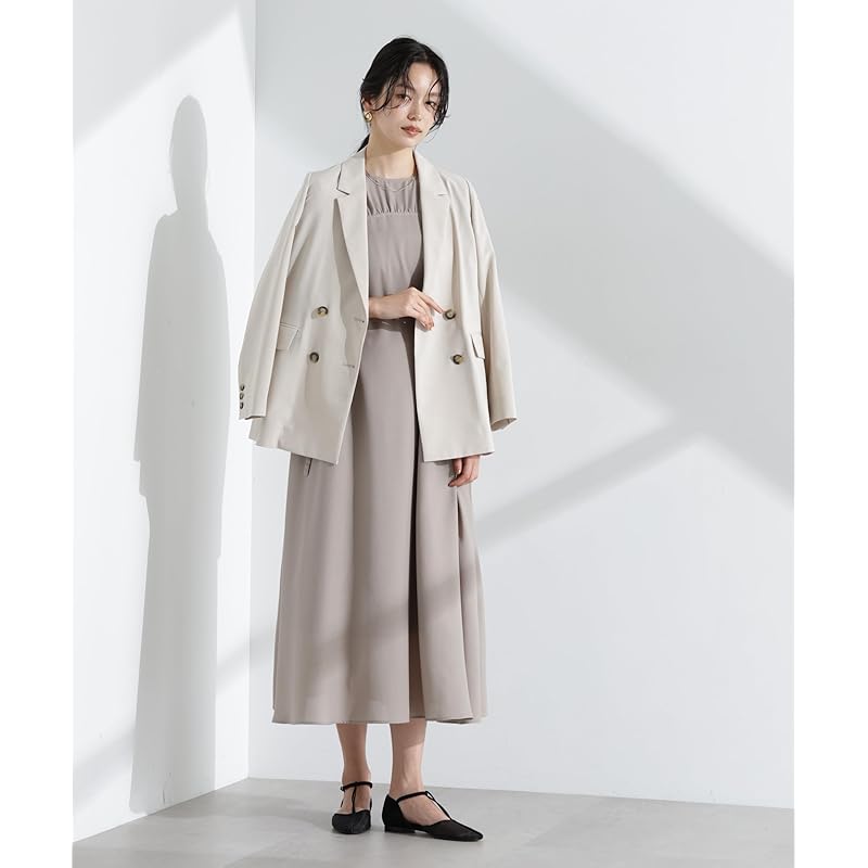 [Nano Universe] Light Function Double Jacket (Setup Possible) Ladies S 037 Ivory 669-5116300