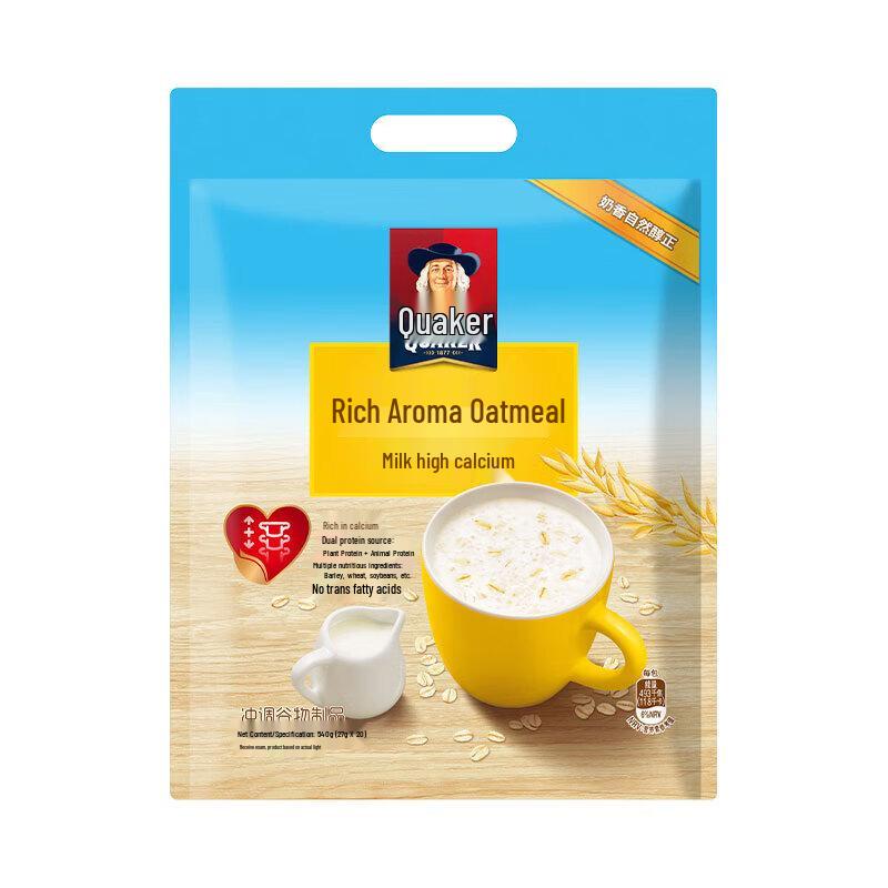 Овсянка Quaker Milk с высоким содержанием кальция