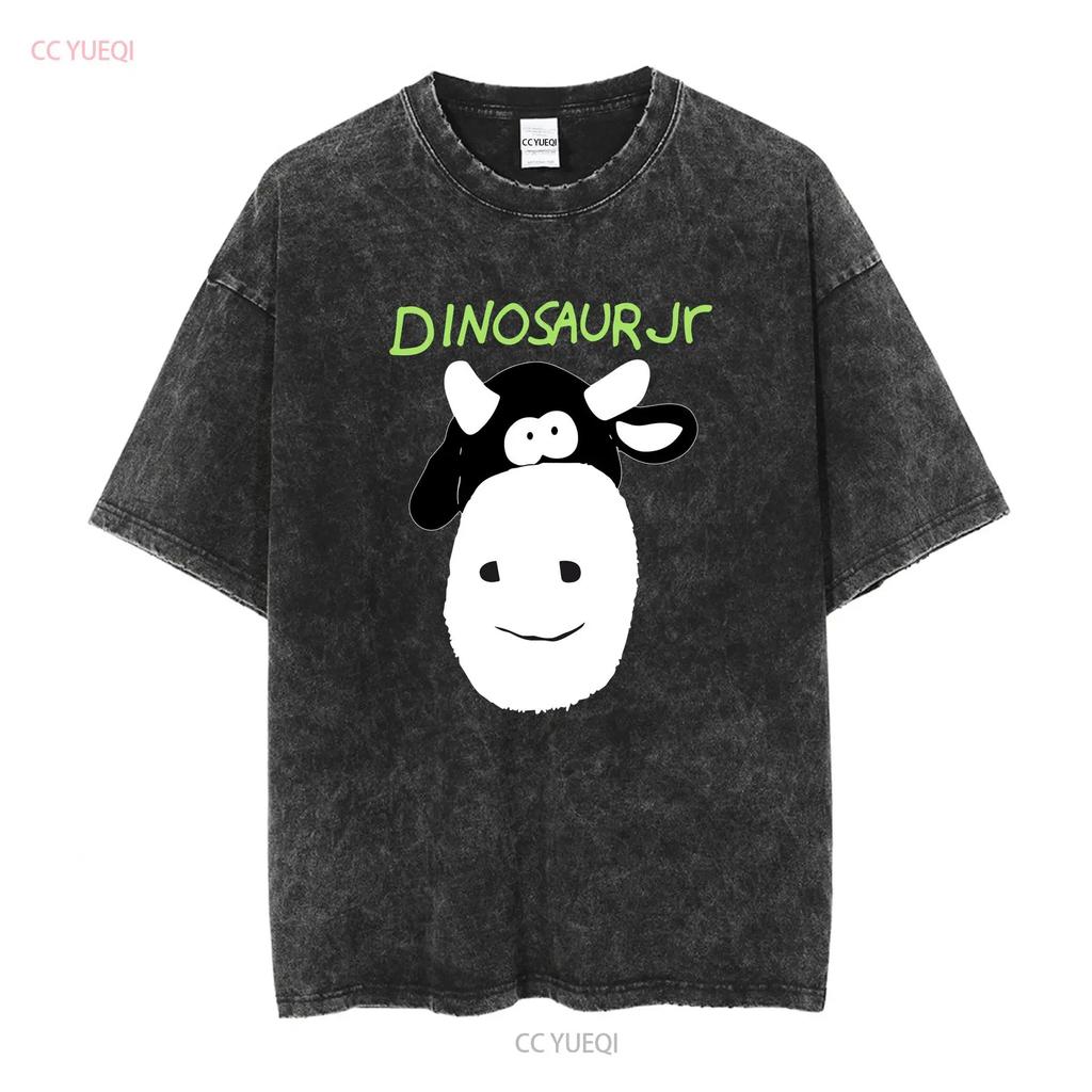 Dinosaur Jr Cow Men T shirt Purple Cotton All Sizes S 5XL Fan Q866 long or short sleeves vintage Washed homme Soft Unisex
