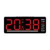 62KD LED Clock Digital Alarm Clock With Adjustable Brightness And Temperature Display Multifunctional For Home Or Office Use