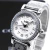 Used COACH Watches SignatureWatches Silver Stainless Steel Women SilverDial