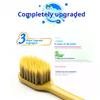 Wide Head Soft Bristle Toothbrush for Adults, Box of 2, Green and Red