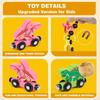 Magnetic Wooden Dinosaur Train Set 10pcs Magnetic Dinosaur Number Train Educational Toy Educational Learning Train Set Gift