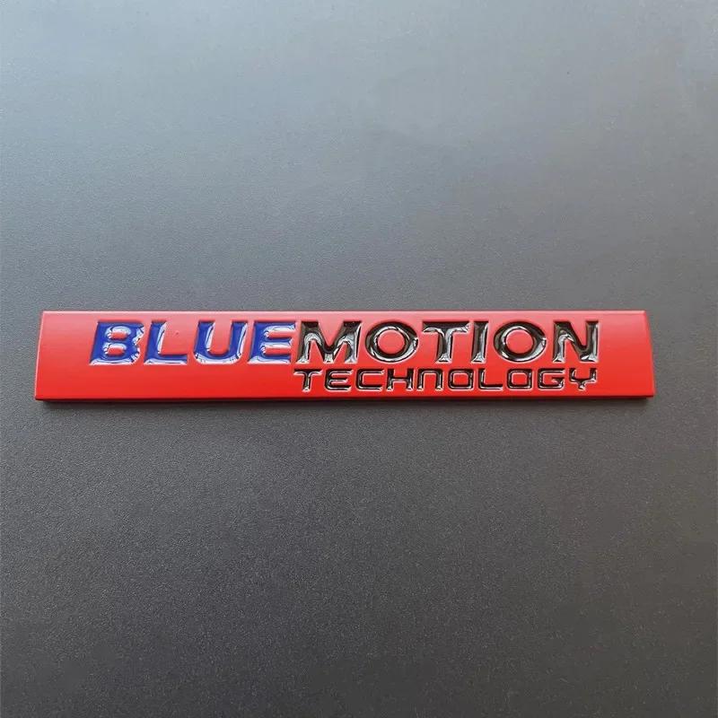 3D Metal Blue Motion Logo Bluemotion Emblem Car Trunk Badge Decal For VW Passat Polo MK6 Golf 7 Bluemotion Sticker Accessories Zf4
