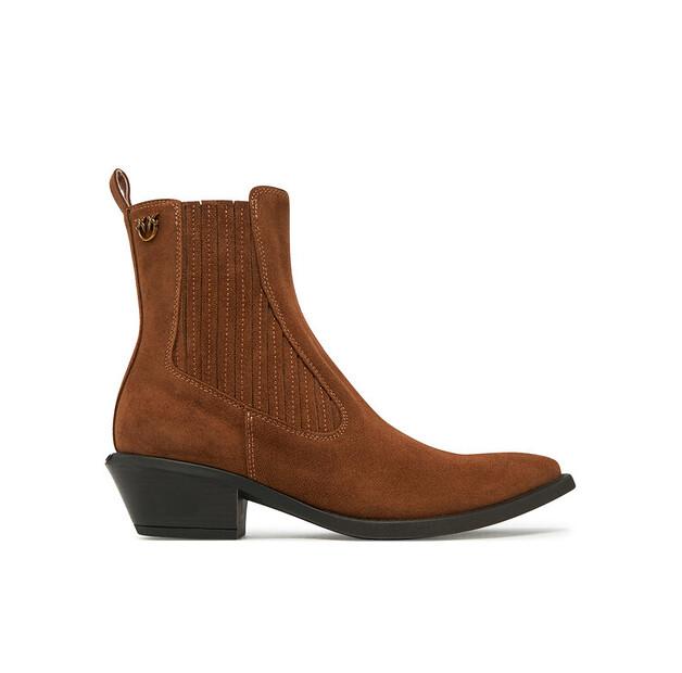Ковбойские сапоги PINKO Tex 14 SD0345P002 Brown