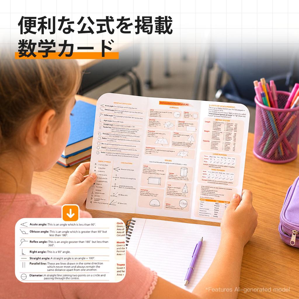 Regla para Estudiantes, Transportador y Compás de Matemáticas con Suministros de Aula y Juego de Triángulos Escolares Juego de Reglas, (12 piezas)