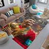 Dynamic Soccer Action carpet printing Doormat Bathroom mat Office chair cushion Art