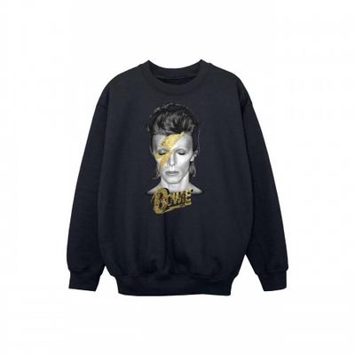 Boys Aladdin Sane Gold Bolt Sweatshirt
