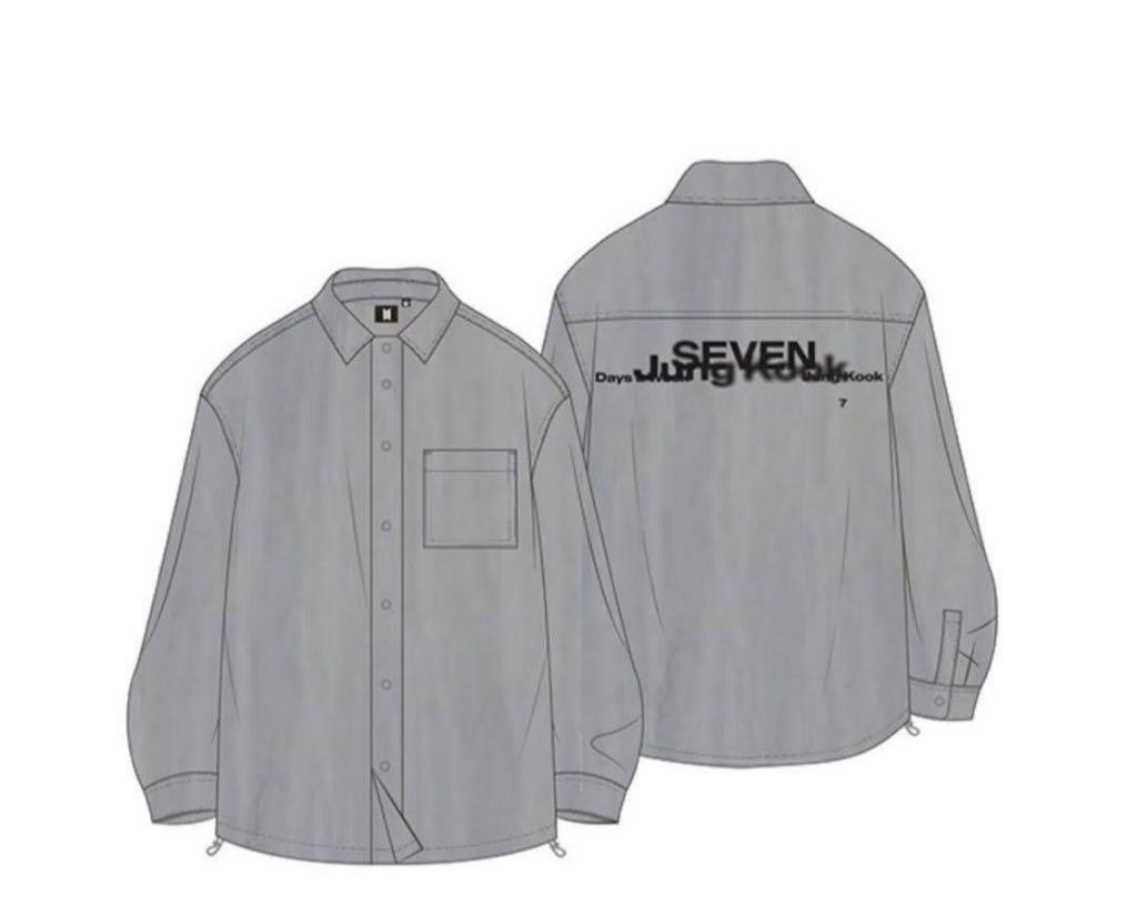 [USED] BTS Jungkook SEVEN T-shirt long sleeve size M