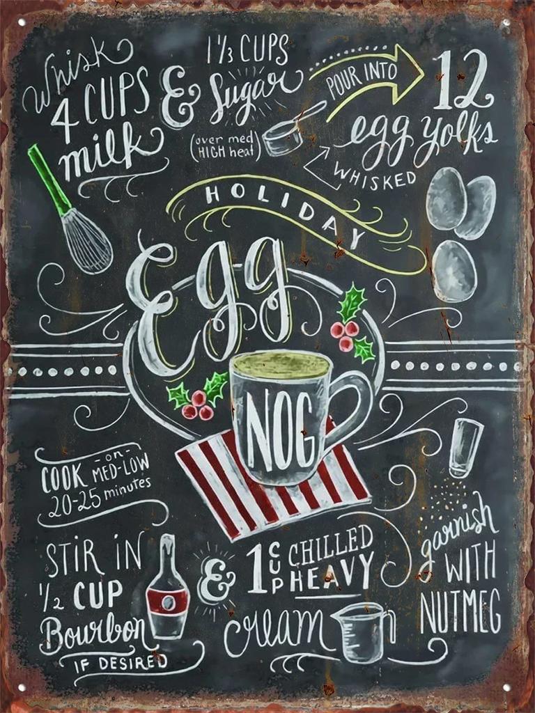 Christmas Coffee Art Metal Signs for Cafe Shop Club Pub Decor Tin Sign Bourbon Decorative Plaques Painting Wine Wall Decorati