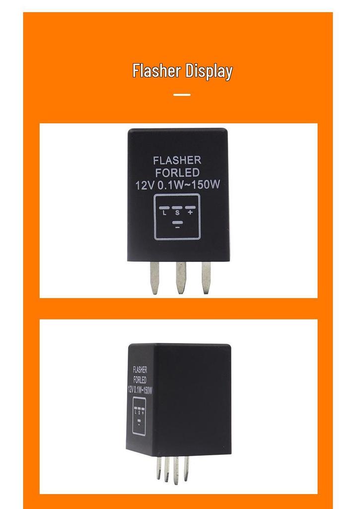 EP29 4-Pin Automotive LED Flasher Relay