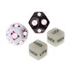 4pcs/set Sides Sex Funny Dice Game Toy Set Adult Couple Bachelor Party Gift Love