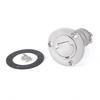 38MM KEY Boat Deck Fuel/Gas/Water/Waste Fill/Filler Tank Key Cap Marine 316 Stainless Steel Yacht Caravan with Keys Screws