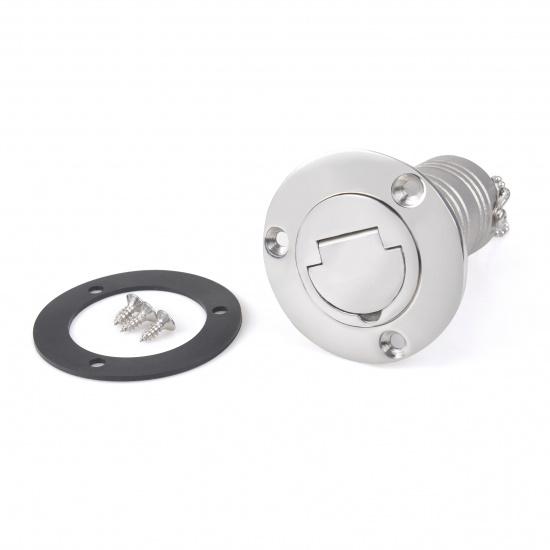 38MM KEY Boat Deck Fuel/Gas/Water/Waste Fill/Filler Tank Key Cap Marine 316 Stainless Steel Yacht Caravan with Keys Screws