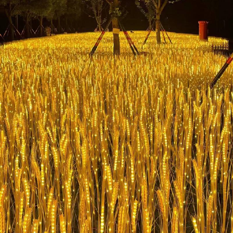 Solar Firefly LED Landscape Light - Waterproof Ground Plug for Outdoor Courtyard