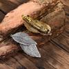 Vintage Metal Leaf Hair Clips Intricate Vein Textures Nature Inspired Bohemian Design Perfect Outdoor Vibes Elegant Daily Styles