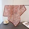 65*65Cm Square Scarfs Paisley Print Cotton Feel Headscarf Spring Autumn Warm Scarves Women Decoration Soft Foulard Bandana Wraps