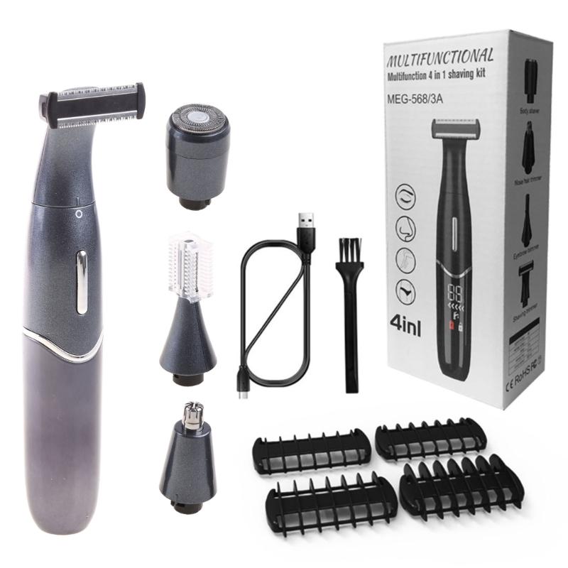 Pubic Hair Removal Intimate Areas Haircut Shaver Trimmer for The Groin Epilator Safety Epilator Man Lady Shaving
