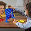 Hasbro Connect Four In a Ages 6 and Strategy Board Game for Families and Tabletop Competitive Board Brain Christmas Authentic Product Four Row, Up,