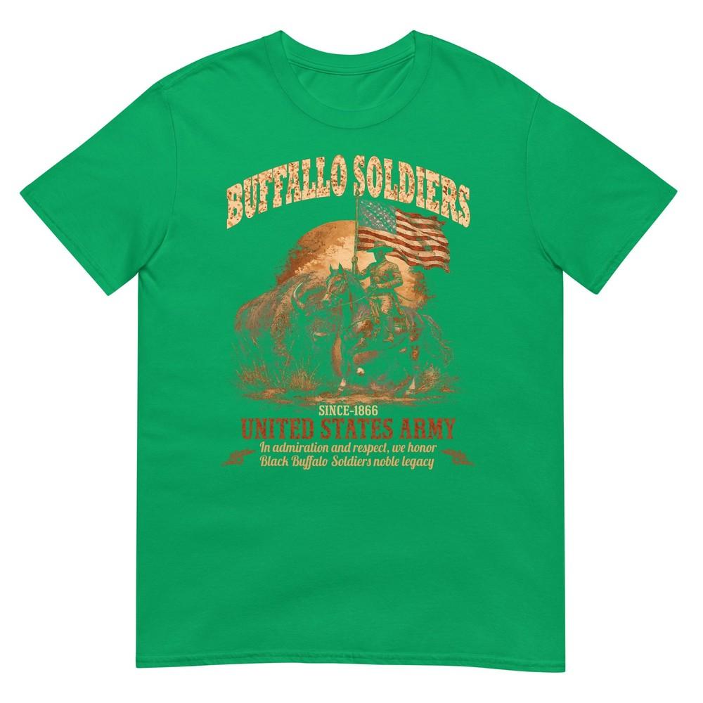 Buffalo Soldiers African American Black History Military Us TShirt