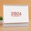 2026 Year of the Horse Simple Style Desk Calendar with Custom Logo and Memo Function