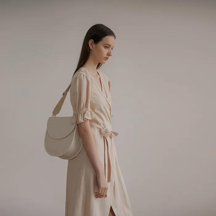 DEMI BAG [Demi Bag]-IVORY
