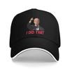 Ich habe das gemacht Joe Biden Benzinpumpe Baseballkappe yk Lustige Hip Hop Hüte Sommer Damen Unisex Outdoor Sport Baseballkappen
