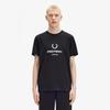 [Sport] Fred Perry Graphic T-Shirt - Black Afpm2438588-102