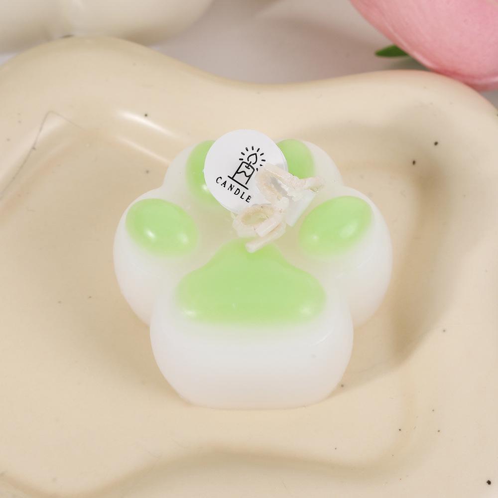 Handmade Kitten Paw Scented Candle - Creative Fragrance Festival Souvenir & Home Ornament