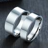 3/4/6/8mm Wide Stainless Steel Rings High Polished New Fashion Classic And Generous For Men's And Women's  Jewelry Gift