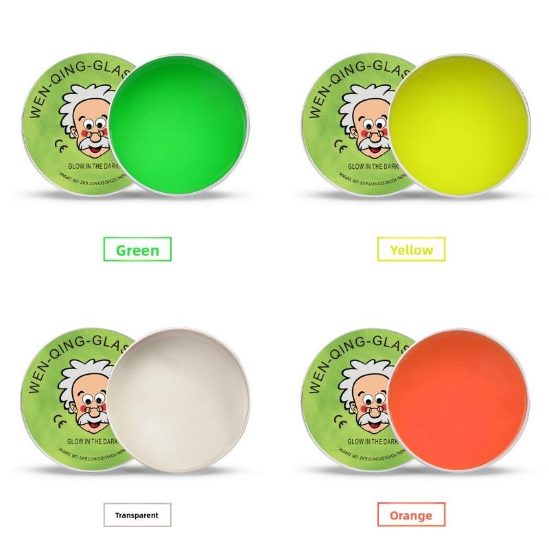 Spielzeug Bunte Nicht-Newtonsche Flüssigkeit Dekompression Transparent Elastisch Skalenverhältnis Modellierknete Ungiftig Kreativ DIY Montage Basteln