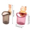 Home Bathroom Toothbrush Holder Wall Mount Suction Cup Toothpaste Storage Rack
