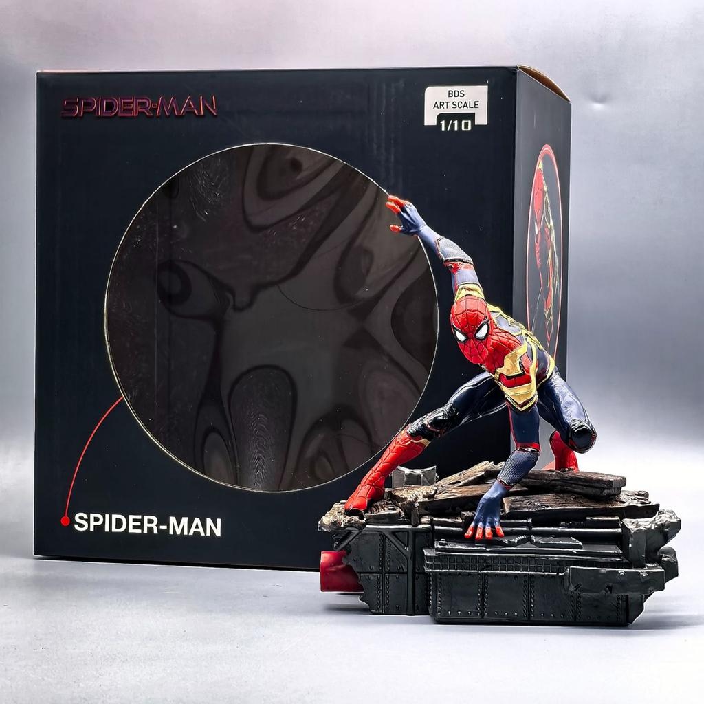Spider-Man 3 No Way Home Anime Figure Model Action Doll Gk Statue Spider-Man Unlimited Collection Ornament Children Playthings Gifts
