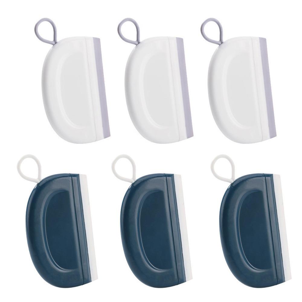 6pcs Plastic Countertop Wiper Portable Window Cleaning Wiper Glass Artifact Wiper  Household Use