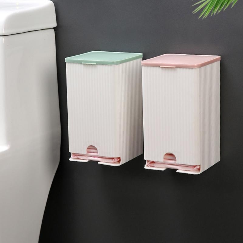 Wall Mounted Sanitary Towel Holder Multifunctional Tissue Dispenser Bathroom Organizers Sanitary Napkin Storage Box
