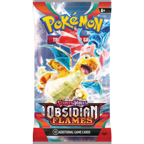 Pokemon Scarlet & Violet 3 Obsidian Fire Booster Bundle, 186-85387