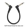 Low Noise Quality Guitar Patches Cable Right Angle Guitar Patches Cables Professional Patches Cables for Guitar Pedals