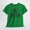 Funny St Patricks Day Shirt 0 Irish Unisex  Y2k Top Gothic T Shirt Women Shirt for Women Clothes Outdoors High Quality Cotton