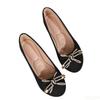 Fashion Summer New Fashionable Versatile Flat Shoes Butterfly Bow Shallow Mouth Elegant Simple Women's Shoes