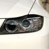 Lesklý černý přední světlomet lem na obočí pro BMW řady 3 E90 E91 2009-2012
