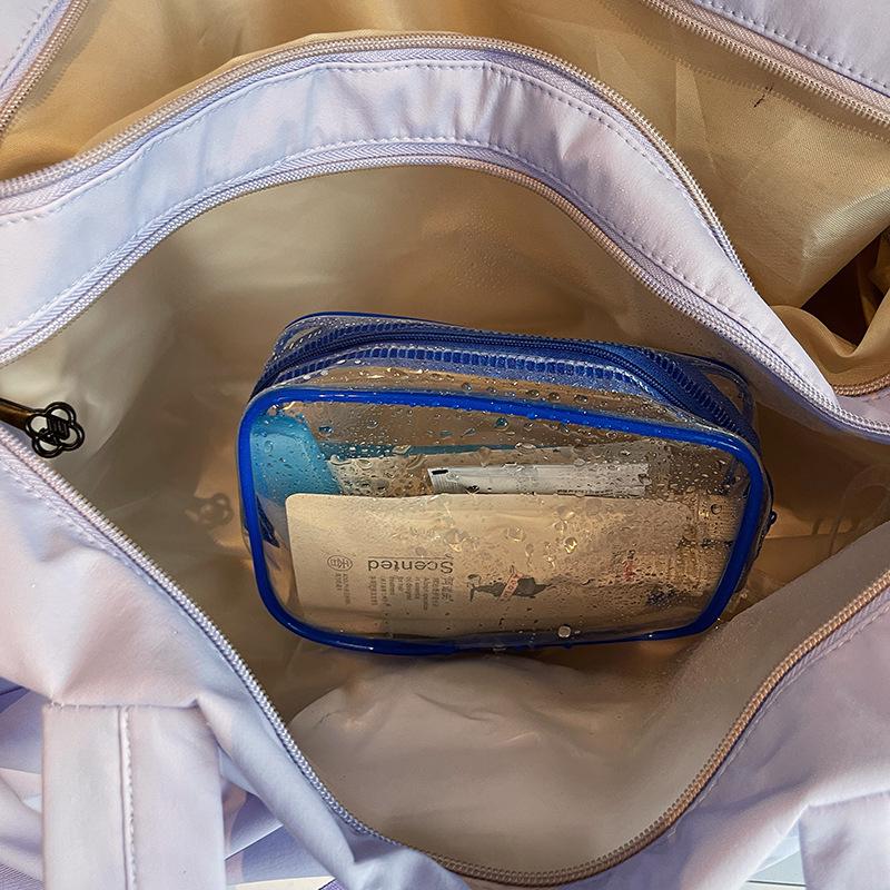 Damen Sport Schwimmtasche: Nass- & Trockentrennung, Großes Fassungsvermögen, Umhängetasche, Reise- & Aufbewahrungshandtasche