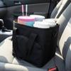 No-Spill Car Drink Carrier Bag 4 Compartment Insulated Vehicle Drink Storage Bag Large Capacity Leak Proof Water Bottle Holder