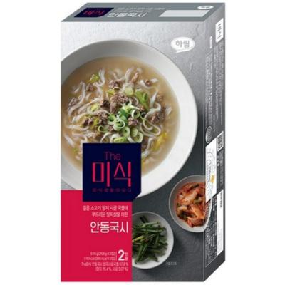 [The Mishik] Andong noodles(Beef Soup Noodles) 2EA