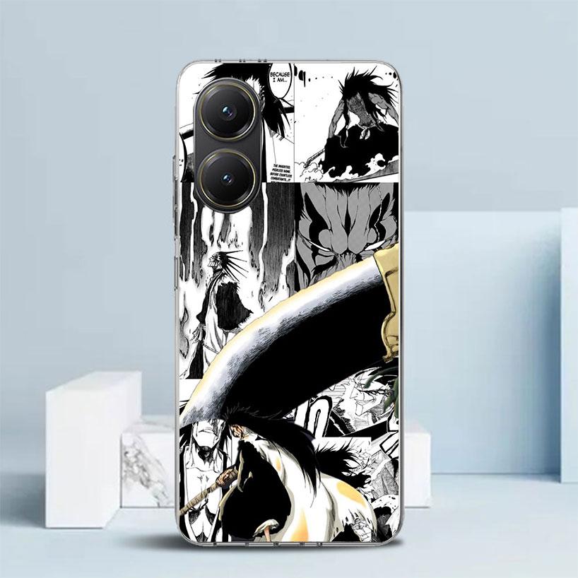 Zaraki Kenpachi Bleach Phone Case For Xiaomi Poco F7 Ultra X5 X6 X7 Pro M7 Redmi 15C 15 13C 13 12C 12 10C 10 10A 9 9C 9A 9T Cove
