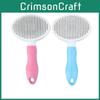Soft And Gentle Pet Hair Comb With Push Plate For Easy Hair Removal