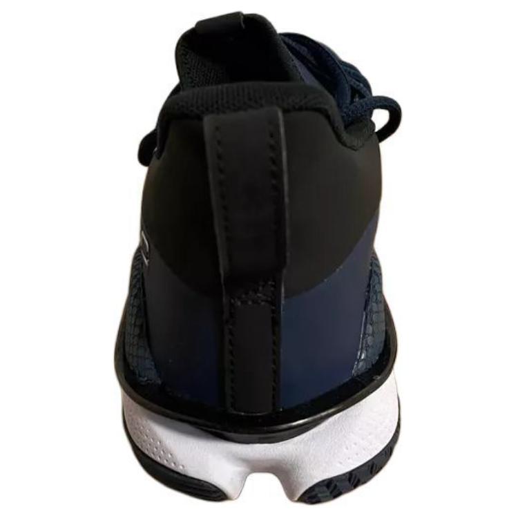 Under Armour Team Curry 7 Stilvolle Bequeme Stoßdämpfung Rutschfest Low-Top Basketballschuhe Herren Sneaker Blau 3023838-410