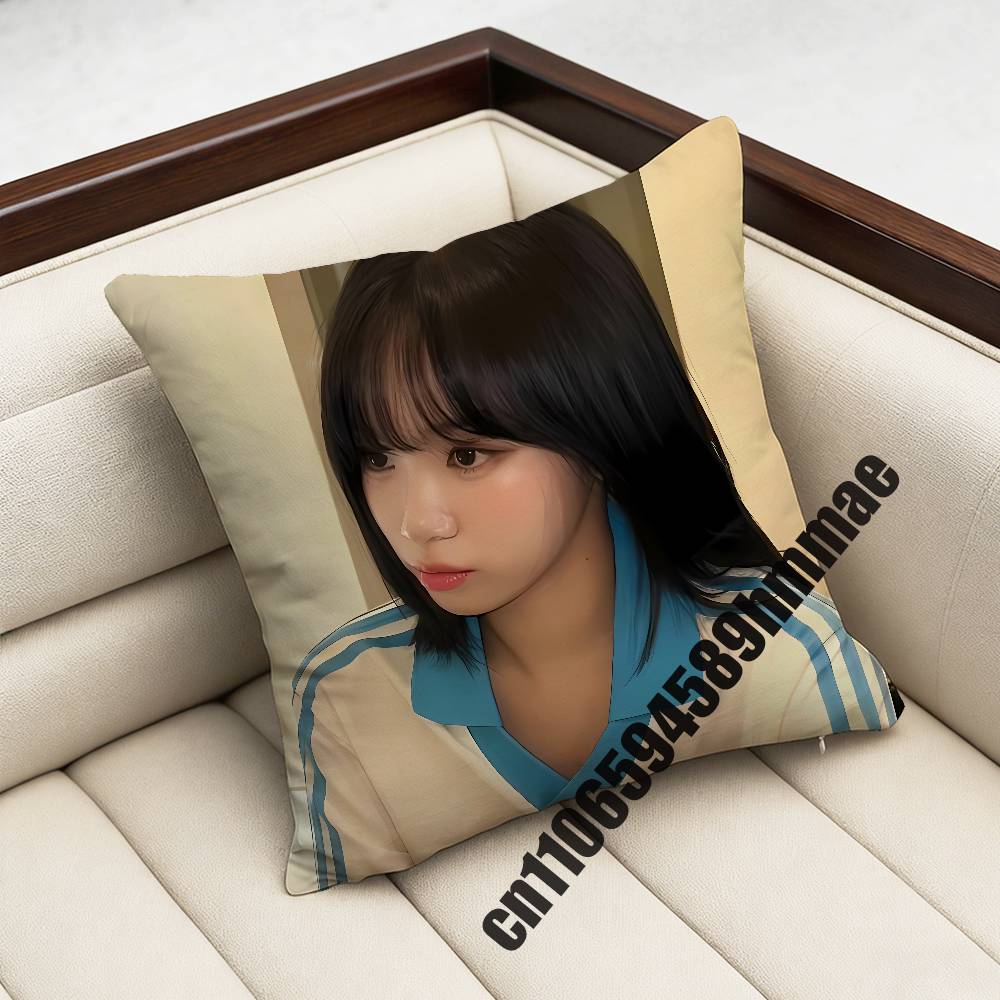 For CChaewon CChae WWon lgbt Throw Pillow Case Sham xcm xcm Square Bedroom Pillowcase Cushion Cover