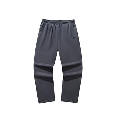 Training Series Long Pants Spring Knitted Sports Pants Men Bottoms Gray 952617304N-4